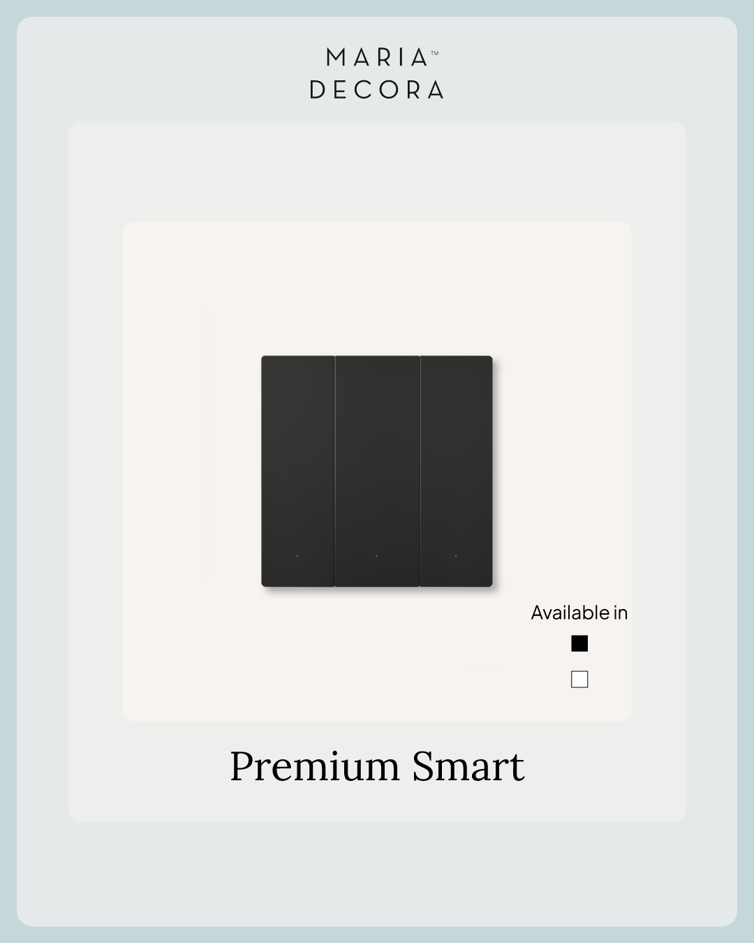 3 Gang Plastic - Zigbee