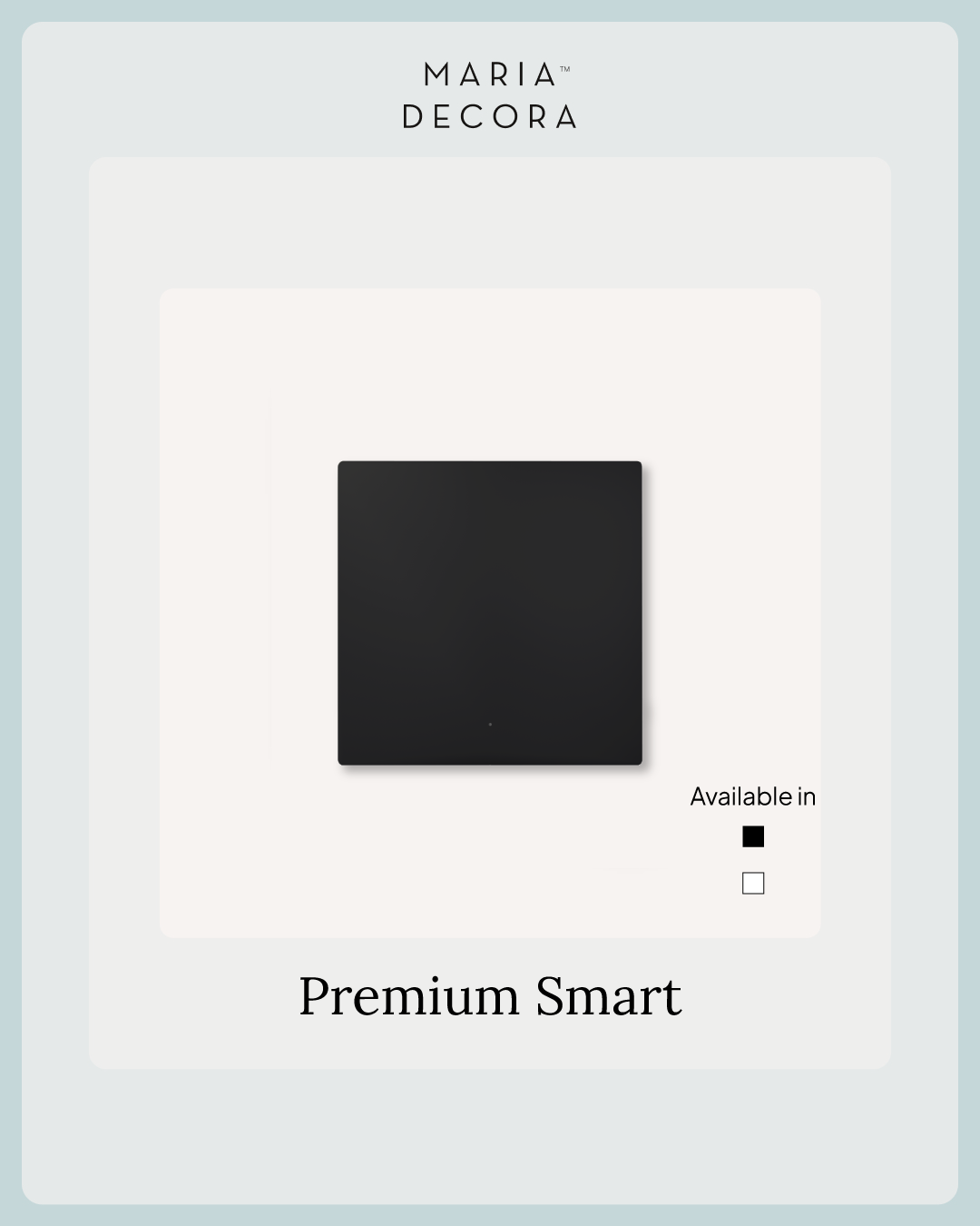 1 Gang Plastic - Zigbee