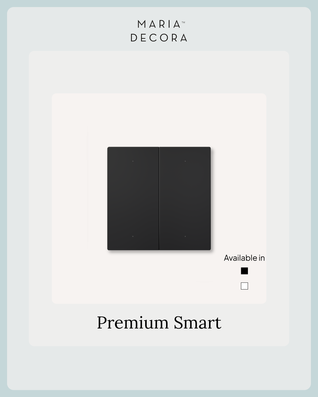 2 Gang Plastic - Zigbee