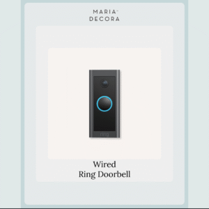 Wired Ring Video doorbell