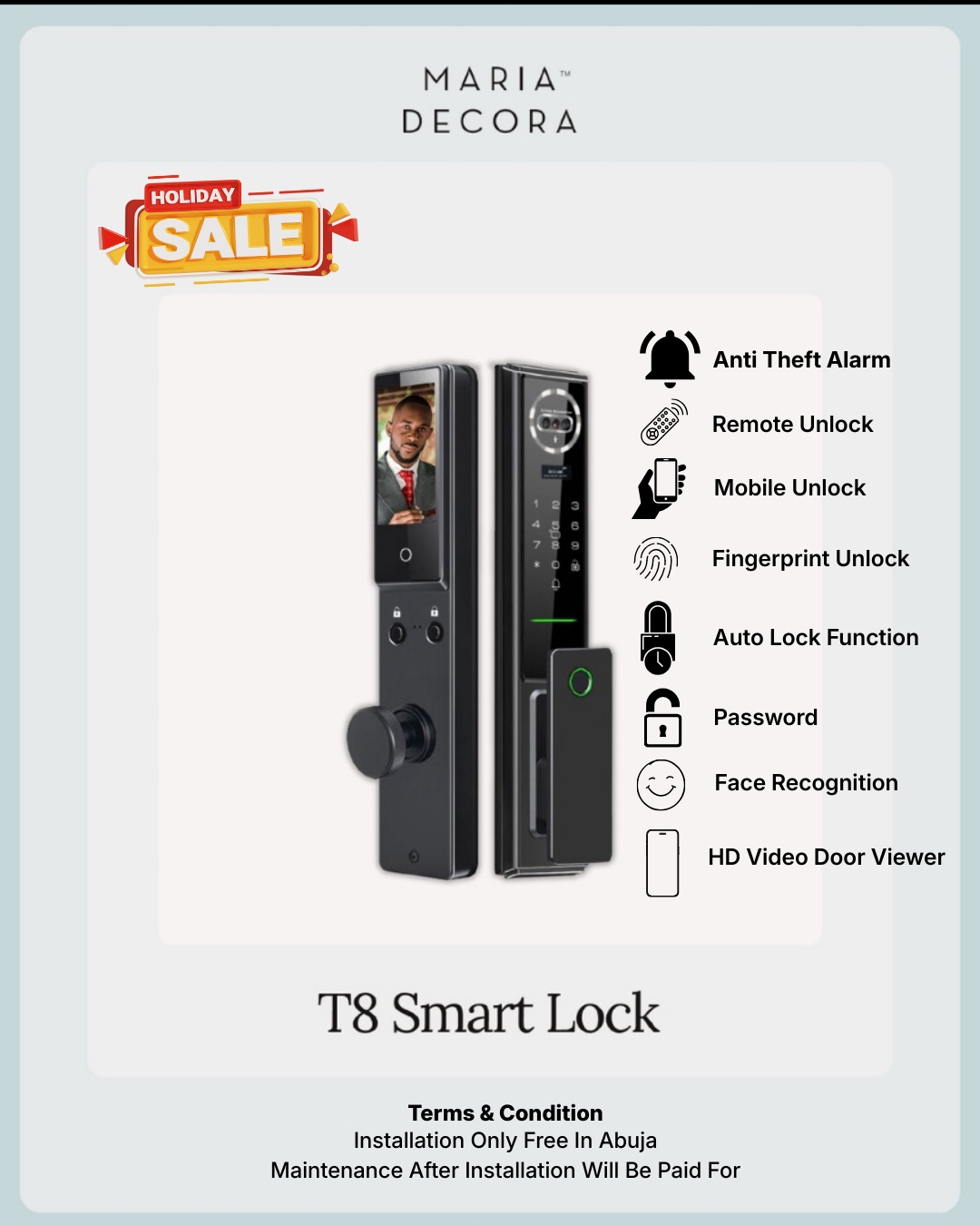 T8 Smart Door Lock