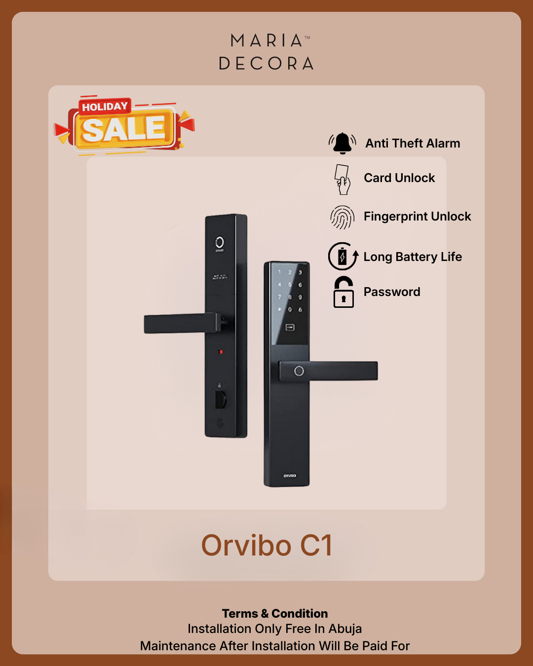 Orvibo C1 Smart Door Lock