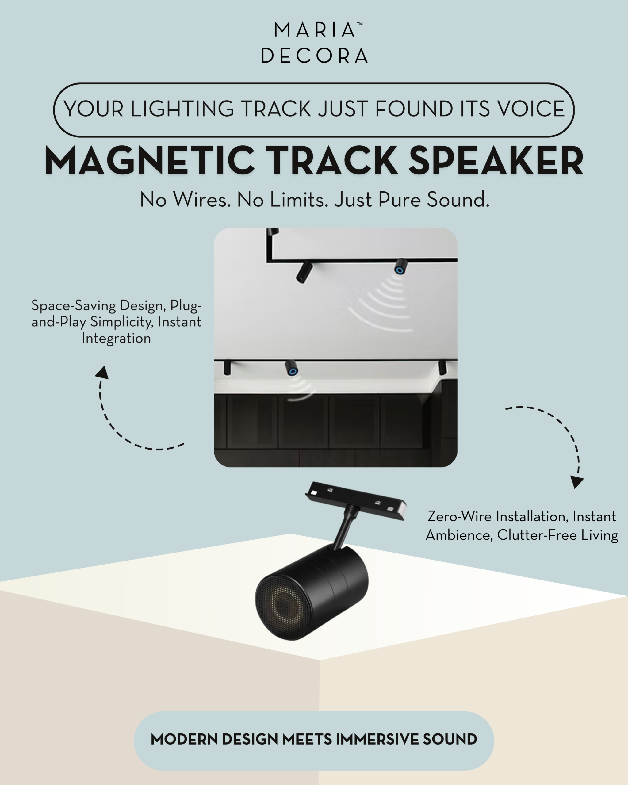 Magnetic Track Speakers In Nigeria